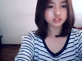 Cute Korean Girl on Web Cam - Watch full video here